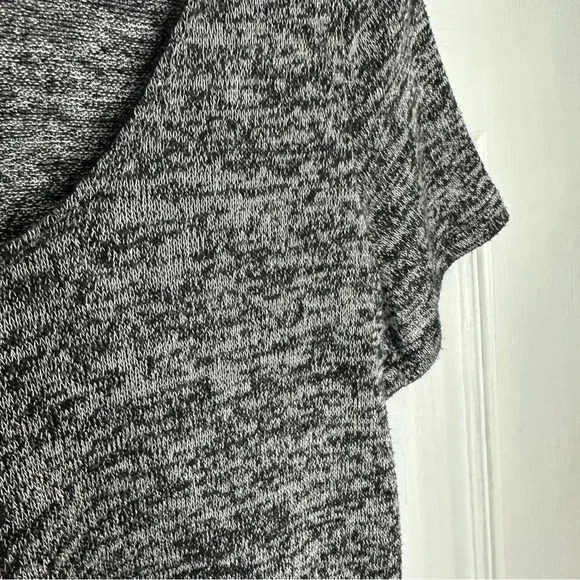 Kersh T-Shirt Cropped  Marled Black & White Size Small - Picture 14 of 16
